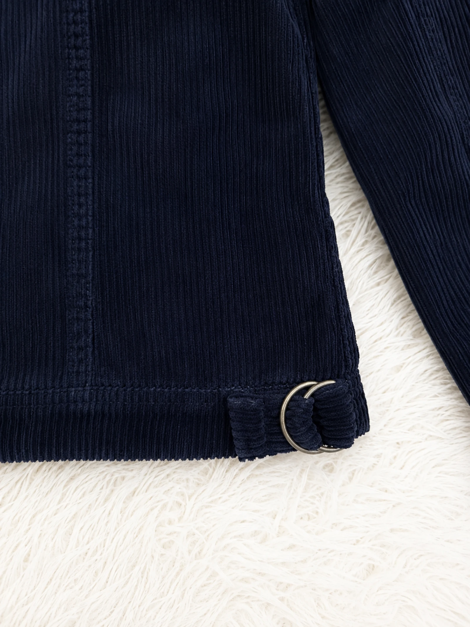 Chipie ribbed velvet jacket lined with sherpa XS 12 years 👒 – photo 10